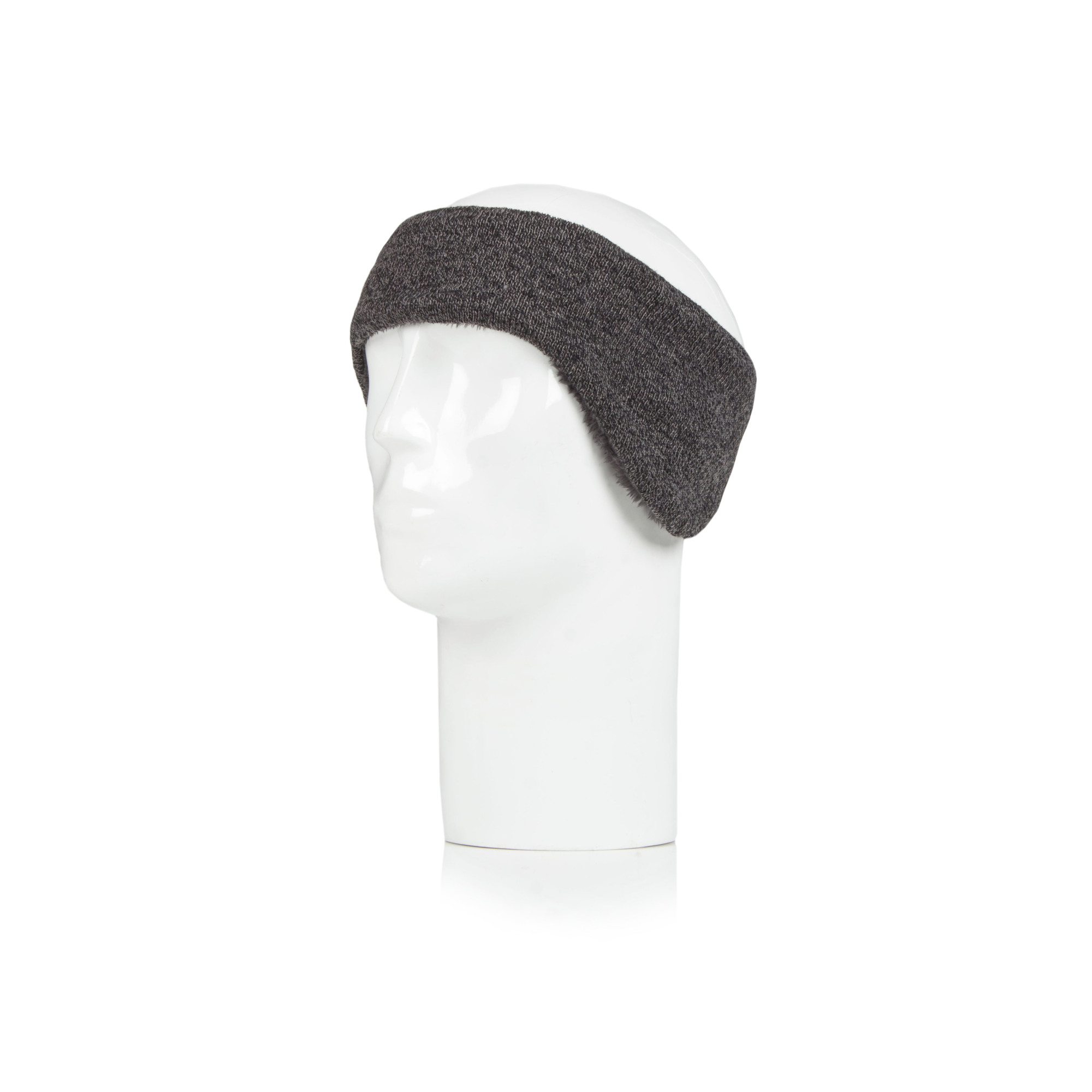 Heat Holders Men's Evan Contoured Headband Charcoal One Size